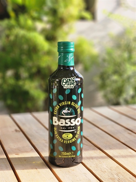 Dầu Olive Nguyên Chất Basso 750ml