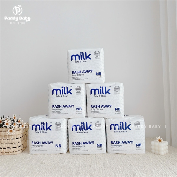 Tã/bỉm thuần chay MILK Malaysia đủ size cho bé