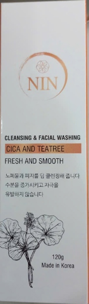 Kem rửa mặt NIN CLEANSING & FACIAL WASHING 120g - Korea
