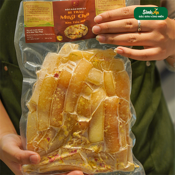 Da Trâu Muối Chua Sơn La 500g