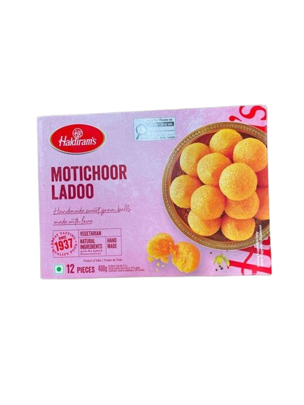 (冷凍）Motichoor Ladoo（モティチュール ラドゥ / インドのひよこ豆の揚げ団子）【ネパール】