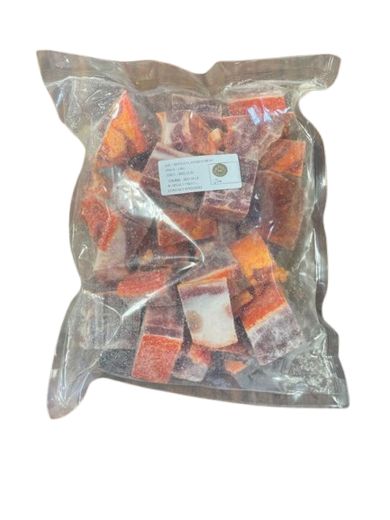 【冷凍】Nepali flavored ネパール風フレッシュ肉（皮付き)1kg (NJ)