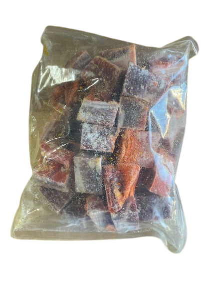 【冷凍】Nepali flavored ネパール風フレッシュ肉（皮付き)1kg (NJ)