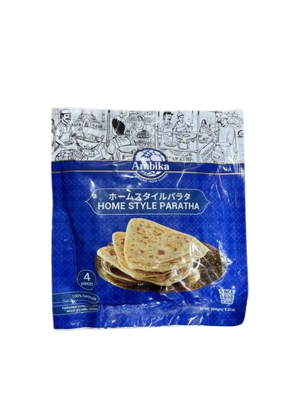 (冷凍）Home Style Paratha（ホーム スタイル パラタ / インド風フラットブレッド）【インド】,【264g】 1袋