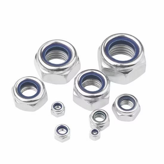 Đai ốc lục giác mạ kẽm màu xanh size M12