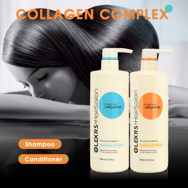Cặp Gội Xả Olexrs 100% Argan Oil 1000ml