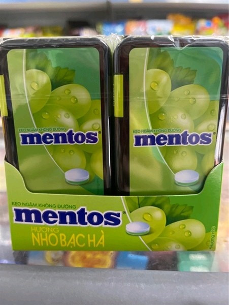 Kẹo Ngậm MT Grape Disp 35g