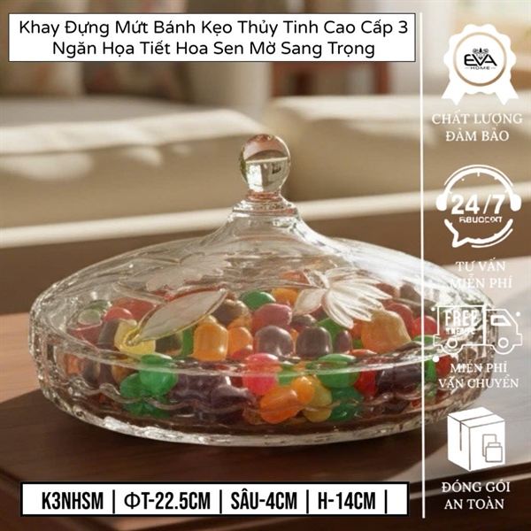 Thố Ngăn Lớn 510 Màu Vàng