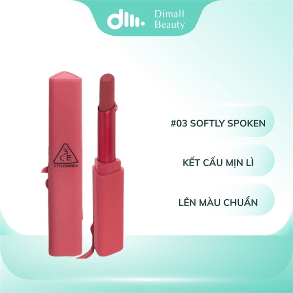 SON SÁP 3CE MỊN LÌ SKETCH STICK