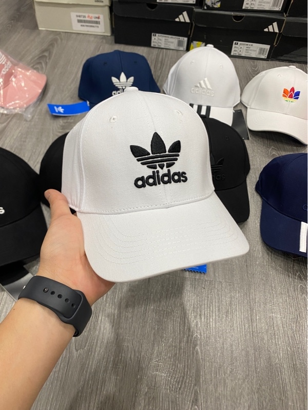 [NEW] Mũ Adidas 3 Trefoil cap Basketball