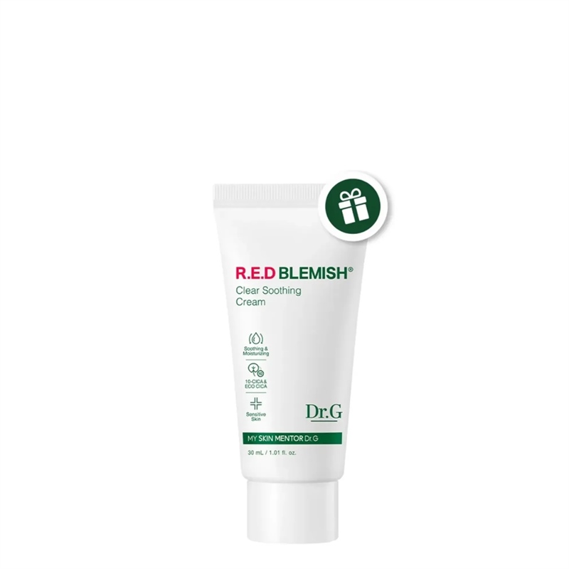 [ Hàng Công Ty ] Kem Dưỡng Drg R.E.D Blemish Clear Soothing Cream 30ml ( Hàng Tặng )