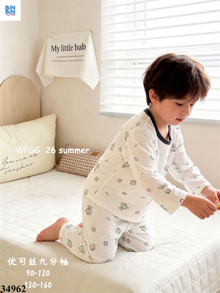 34962-Bộ tencel TD khủng long