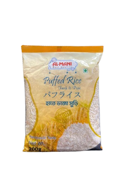 Puffed Rice（バングラデシュ】,【200g】 1袋 (pack)