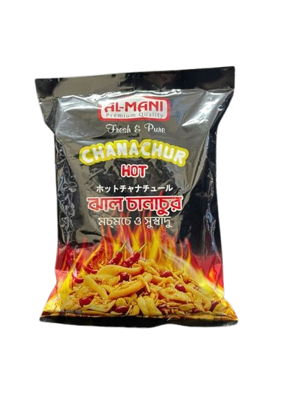 Hot Chanachur（ホット チャナチュル / スパイシースナック）【バングラデシュ】,1袋 (pack)