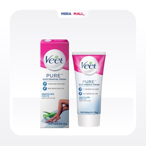 [ Hàng Công Ty ] Kem Tẩy Lông Veet Dành Cho Da Nhạy Cảm 50g