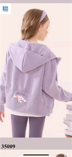 35009-Áo khoác Cinamoroll tím