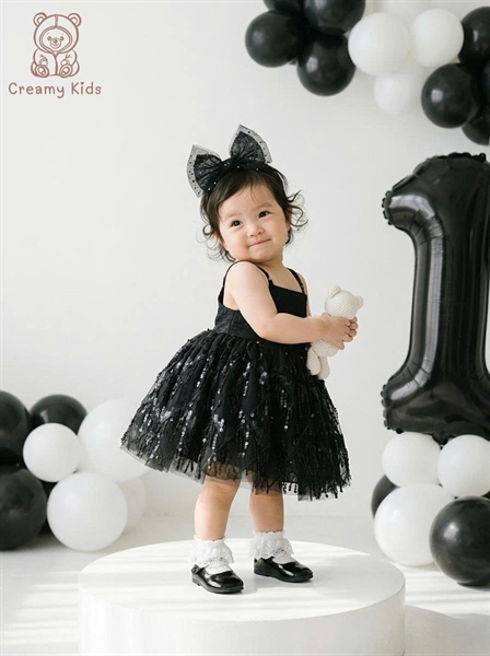 Váy cc kim sa 2 dây Jenna 4352