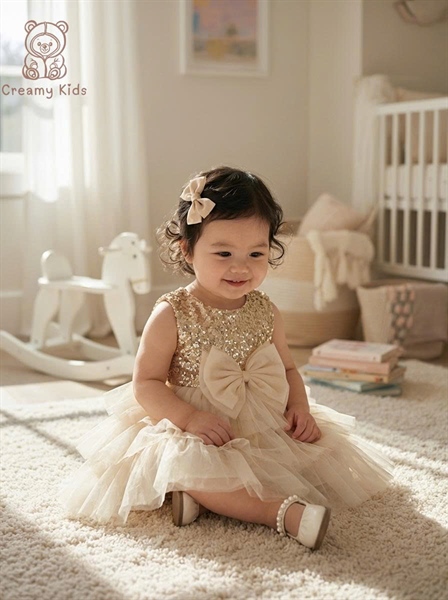 Váy công chúa kim sa Stella 2424