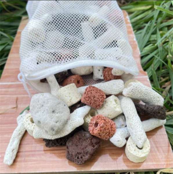 COMBO 1KG VẬT LIỆU LỌC + 5 TÚI LƯỚI