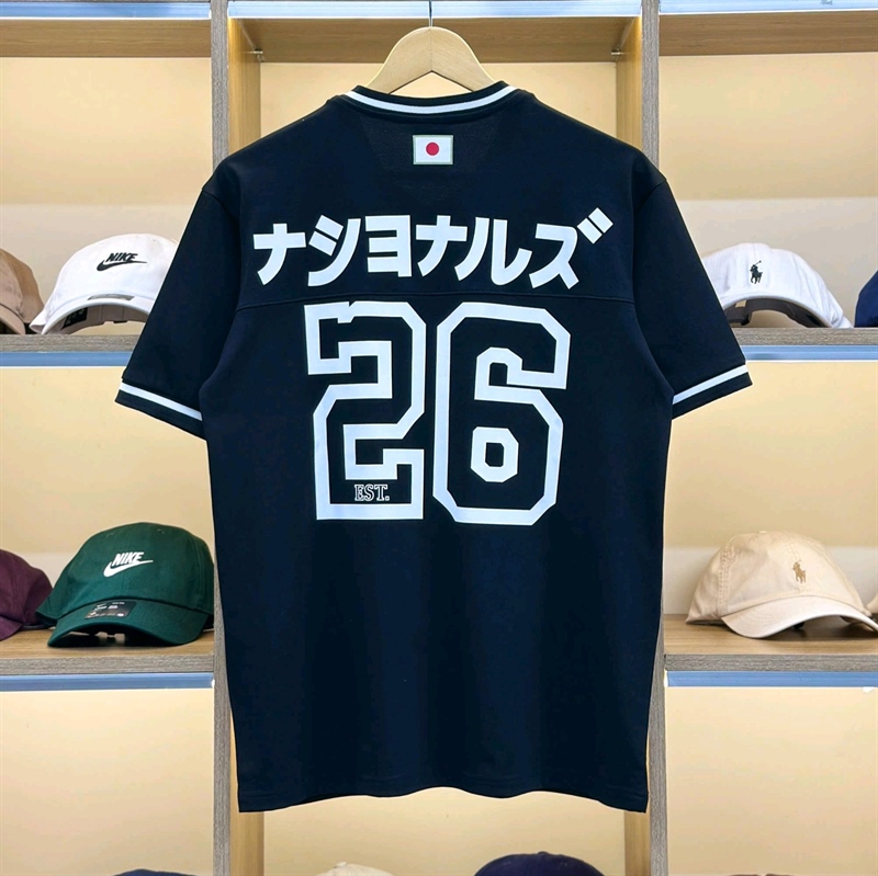 ÁO THUN NEW ERA MLB ESSENTIAL JAPAN TS26 BLACK - JAPAN 26 ĐEN