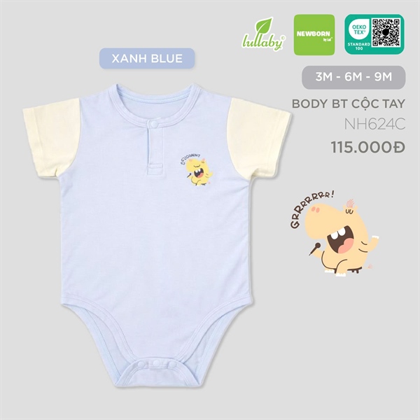 NH624C - 3M/9M Body BT Xanh blue
