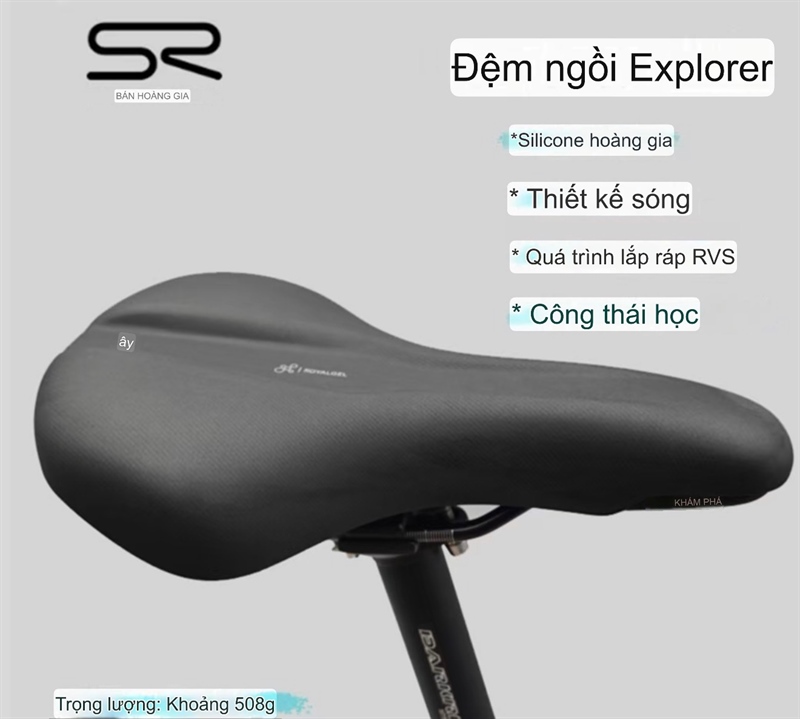 Yên Xe đạp Selle Royal Explora êm