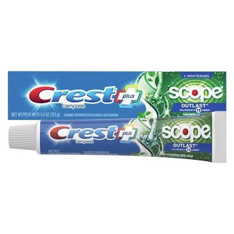 Kem Đánh Răng Crest Làm Trắng Răng & Thơm Miệng - Scope - Mỹ - 153g