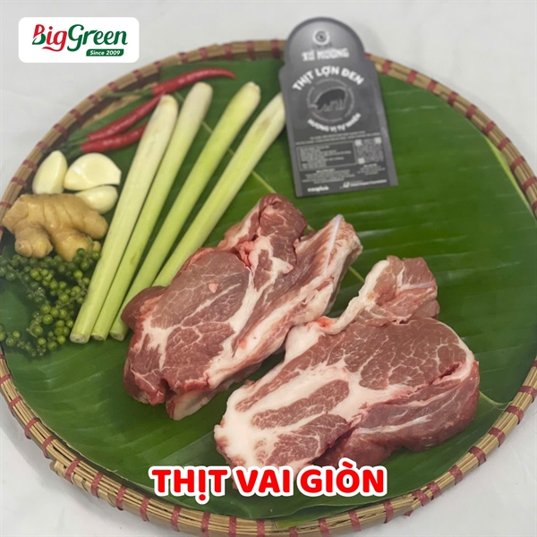 Thịt Vai Giòn Lợn Đen - Xứ Mường