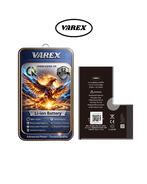 Cell Varex Iphone 14 Pro Max Dung Lượng Cao