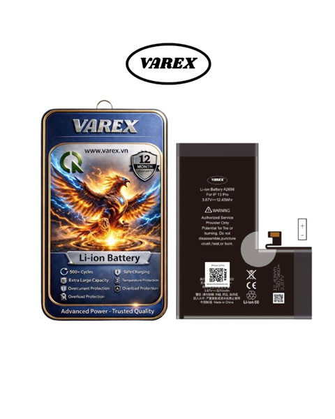 Pin Varex Iphone 13 Pro Dung Lượng Cao Chuẩn Đoán