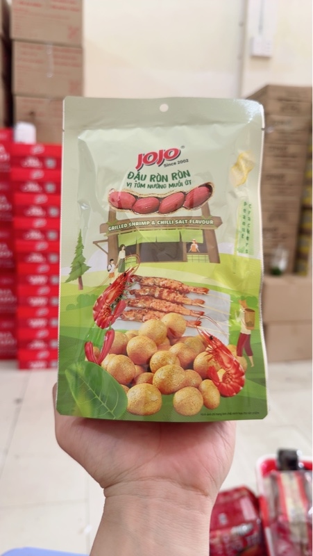 Gói đậu phộng JoJo ( vị tôm nướng ) 44430