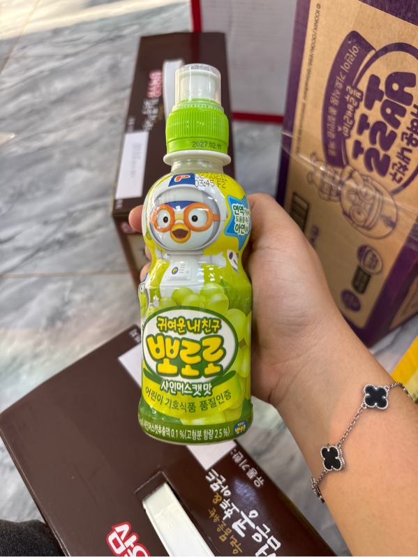 Nước Uống Pororo Vị Nho Xanh