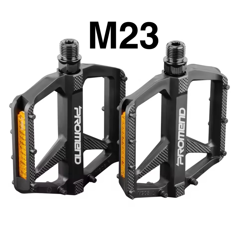 Pedal compostie bạc nhựa DU Promend M23 phản quang