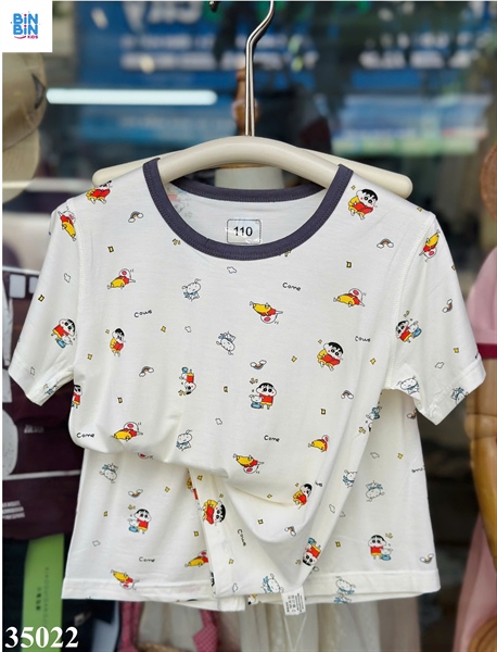 35022-Bộ Tencel TuTao Cậu bé shin