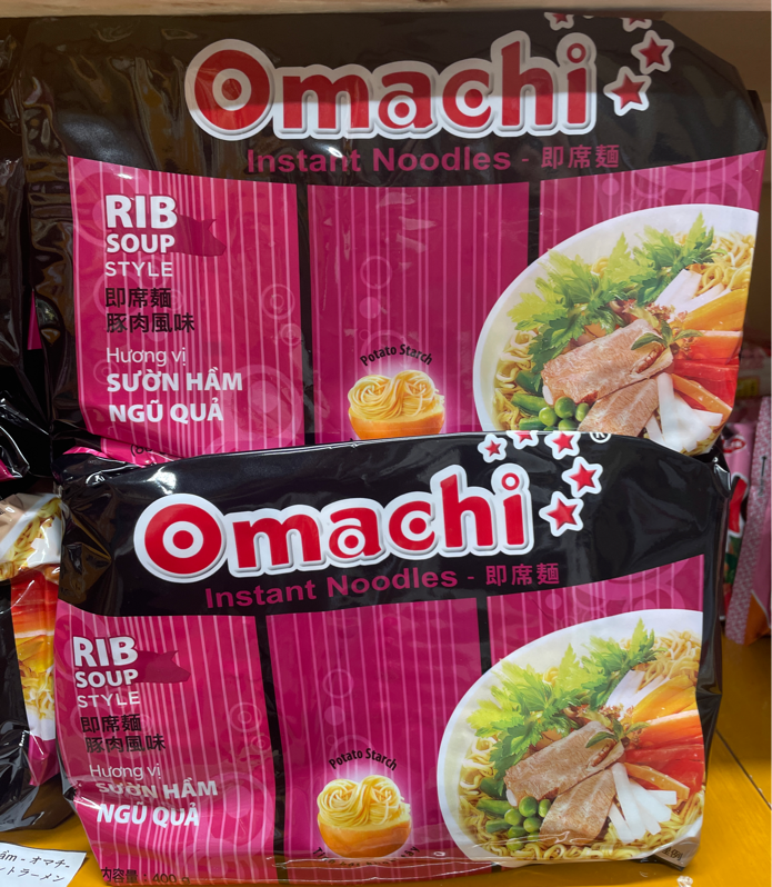 Lốc 5 gói omachi sườn hầm