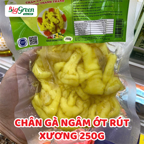 Chân Gà Ngâm Ớt Rút Xương 250G - Thanh Thanh Food