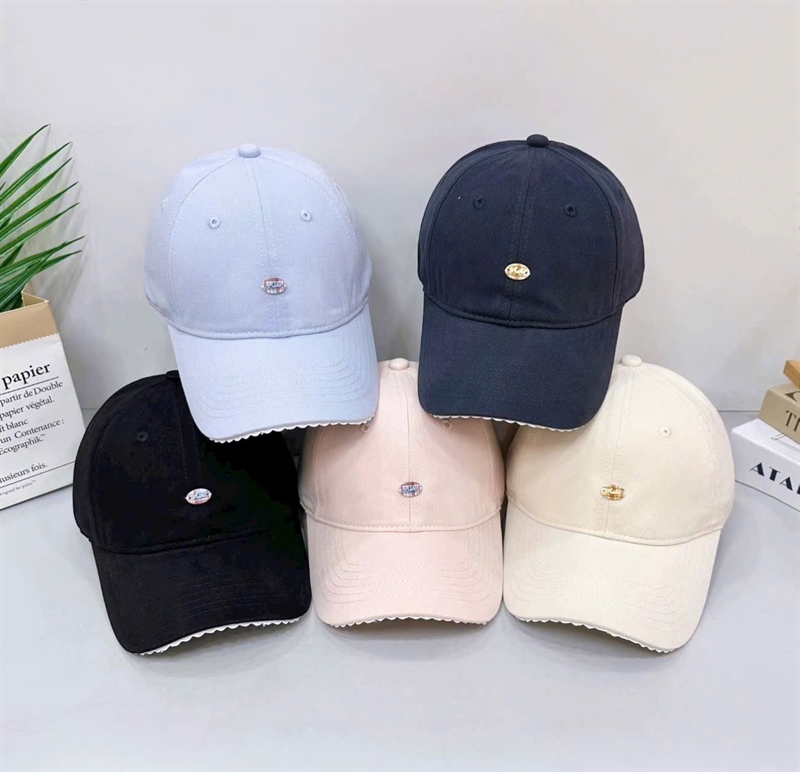 Ac203 mũ lưỡi trai viền ren