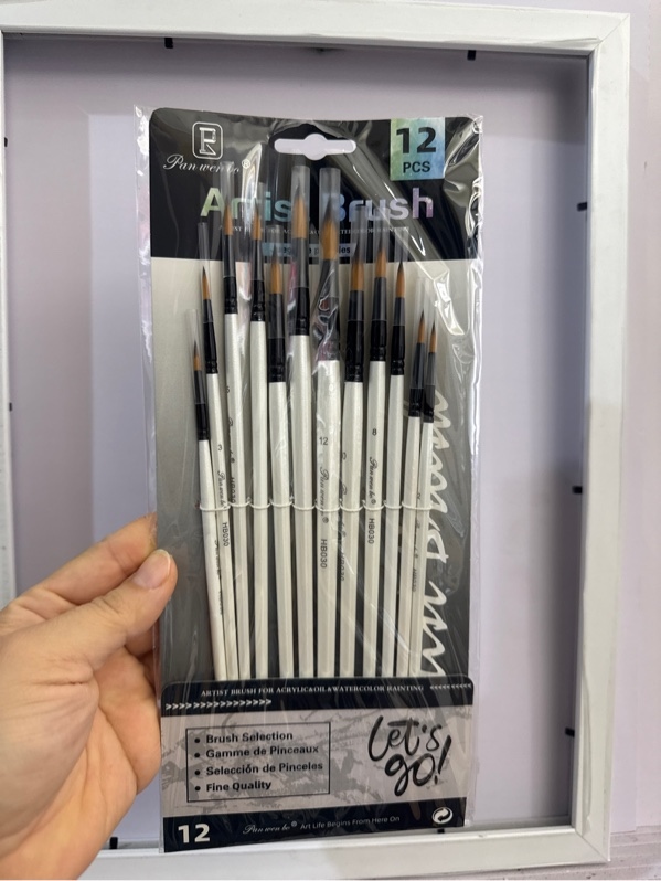 Bộ cọ vẽ Panwenbo 12 cây