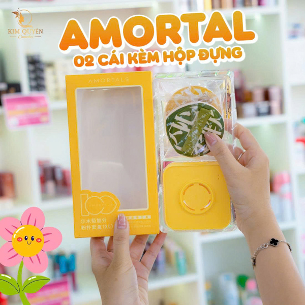 MÚT AMORTALS 2 CÁI KÈM HỘP ĐỰNG