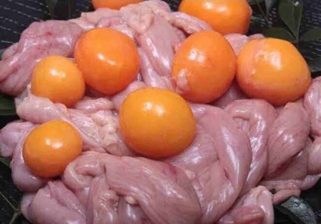 Tràng trứng gà non