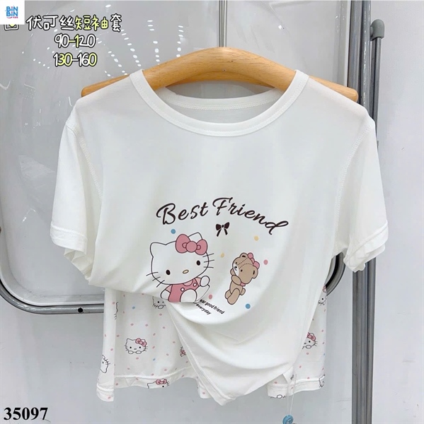 35097-Bộ Tencel TN Kitty Friends