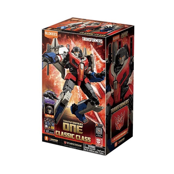 [SGTVN] Blokees Model Kits - Transformers (Model Kit) 71177 - Classic Class(CC) 16-MovieONE Starscream （Luminous Eyes）