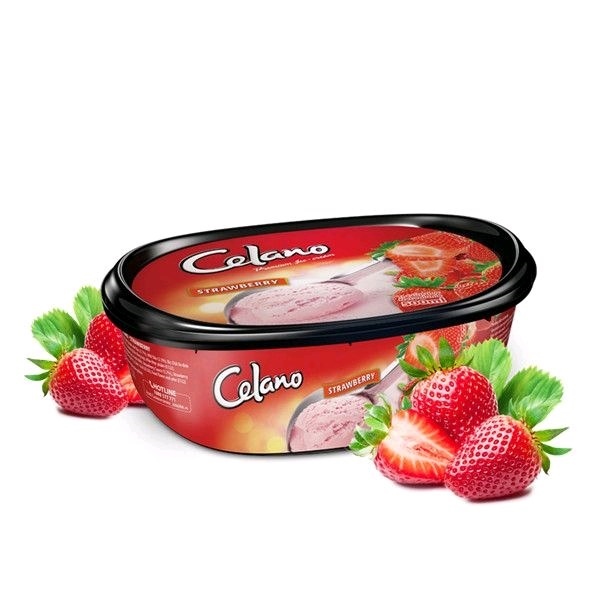 Kem Celano strawberry 500ml