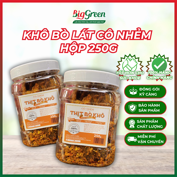 Thịt Bò Khô Cô Nhẻm 250G