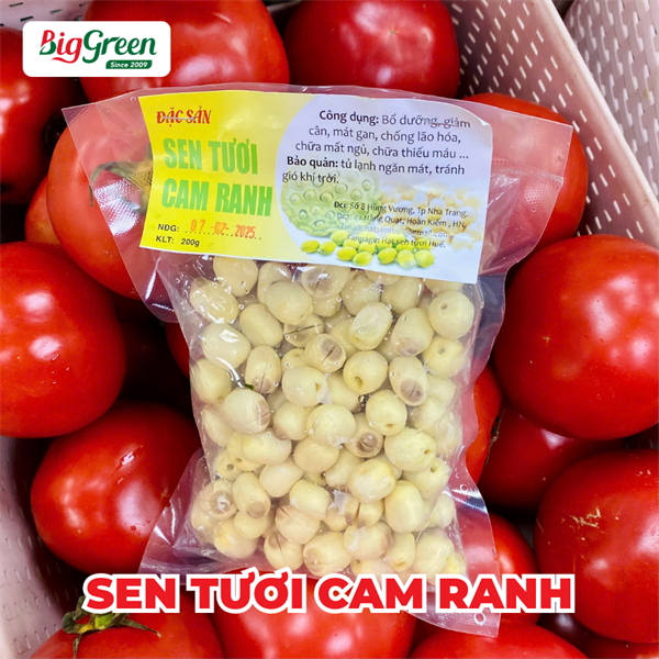 Hạt Sen Tươi 200G