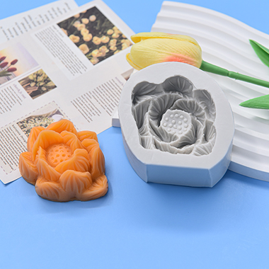 KHUÔN SILICON RAU CÂU HOA SEN