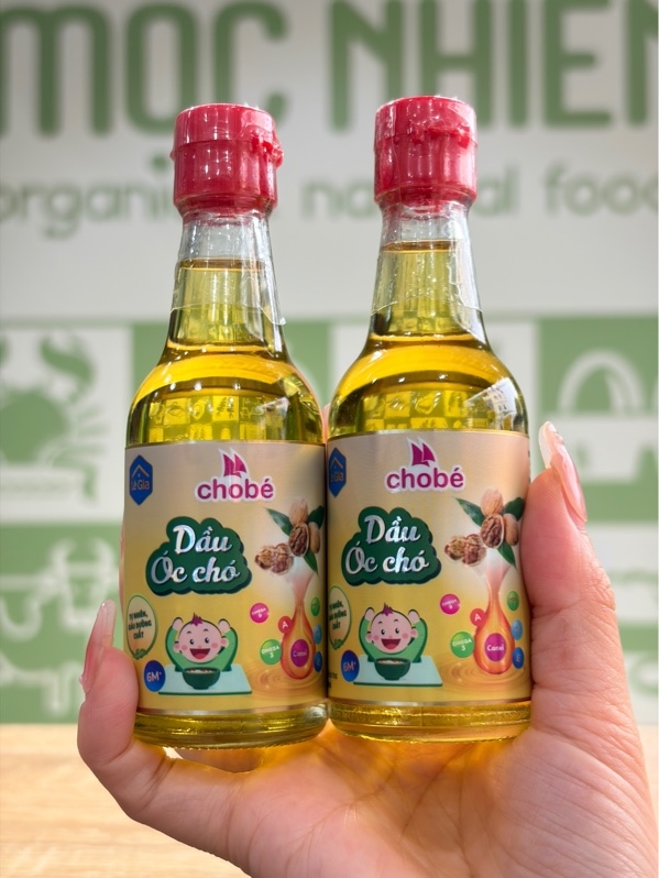Lê Gia Dầu Óc Chó Ăn Dặm Cho Bé 60ml