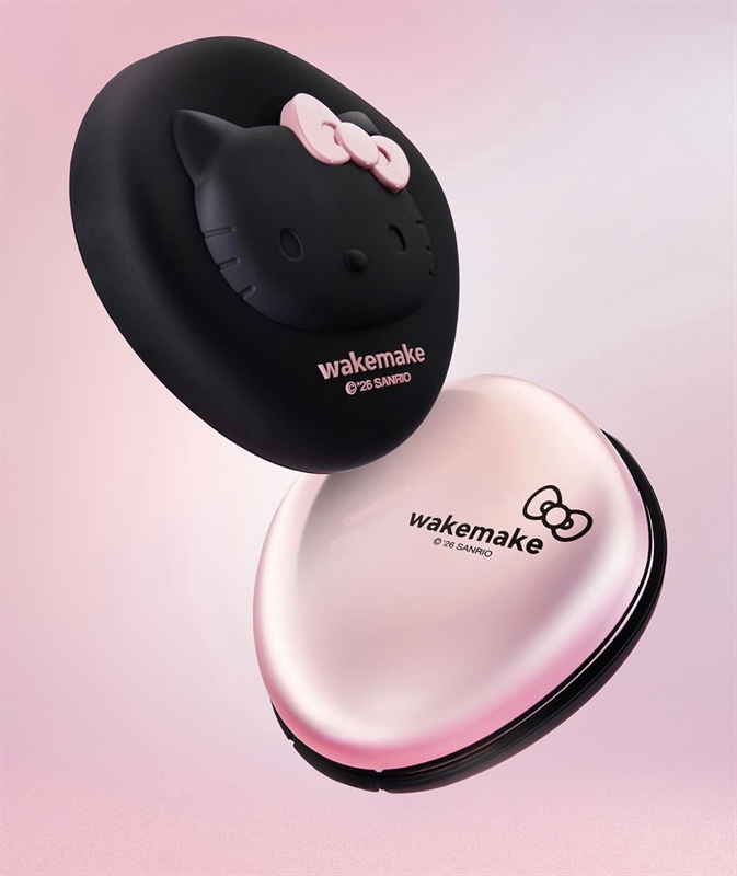 WAKEMAKE x HELLO KITTY Phấn Nước Water Glow Coating Balm Cushion
