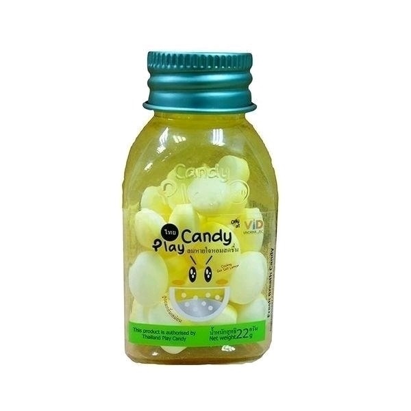 Kẹo thơm miệng Play candy vị Chanh muối 22g (lọ)
