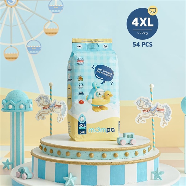 Tã Mompa quần 4XL54 (>22kg)